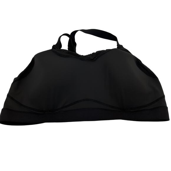 Adore Me Brylee High Support Black Sports Bra Size 40DDD New - Picture 1 of 6